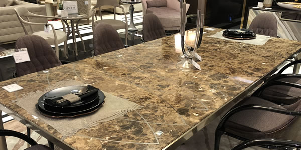 Dramatic Dining Table